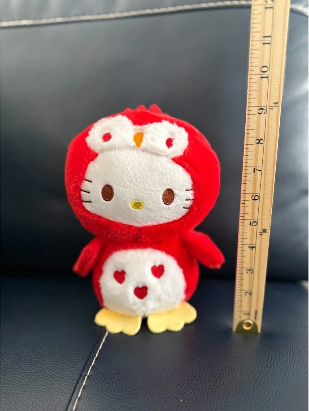 Rare Sanrio Hello Kitty Owl Costume Plush 8